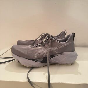 Asics Women's Gray Athletic Shoes